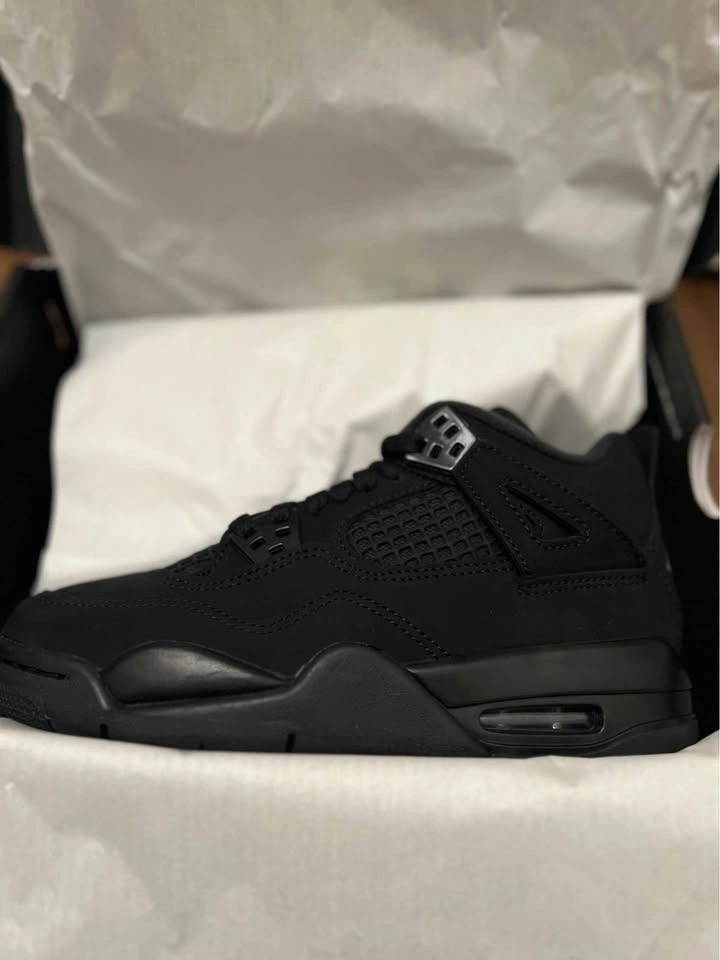 Jordan 4 Retro "Black Cat" (2025) - Size 4Y Youth - photo 4