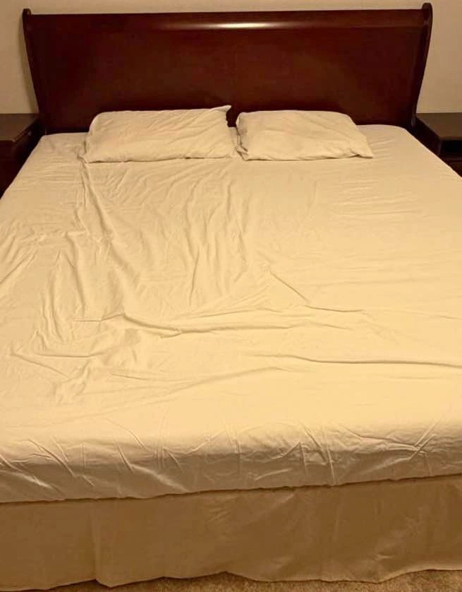 Free king bed frame