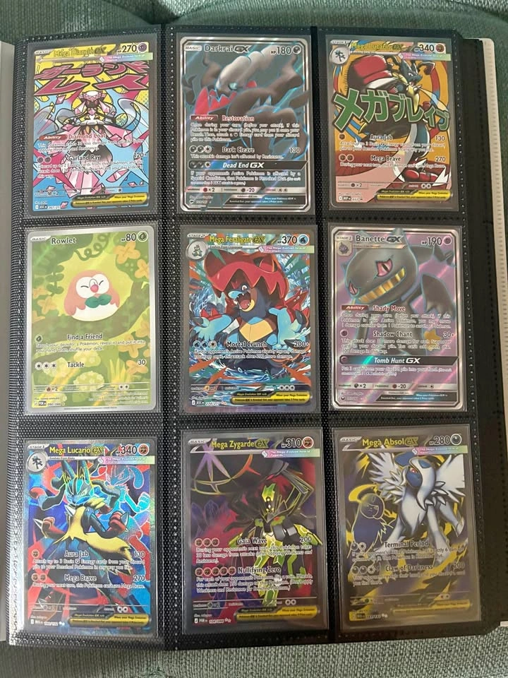 Pokemon Card Binder for Sale – Full Arts, Holos, VMAX, EX, Moder