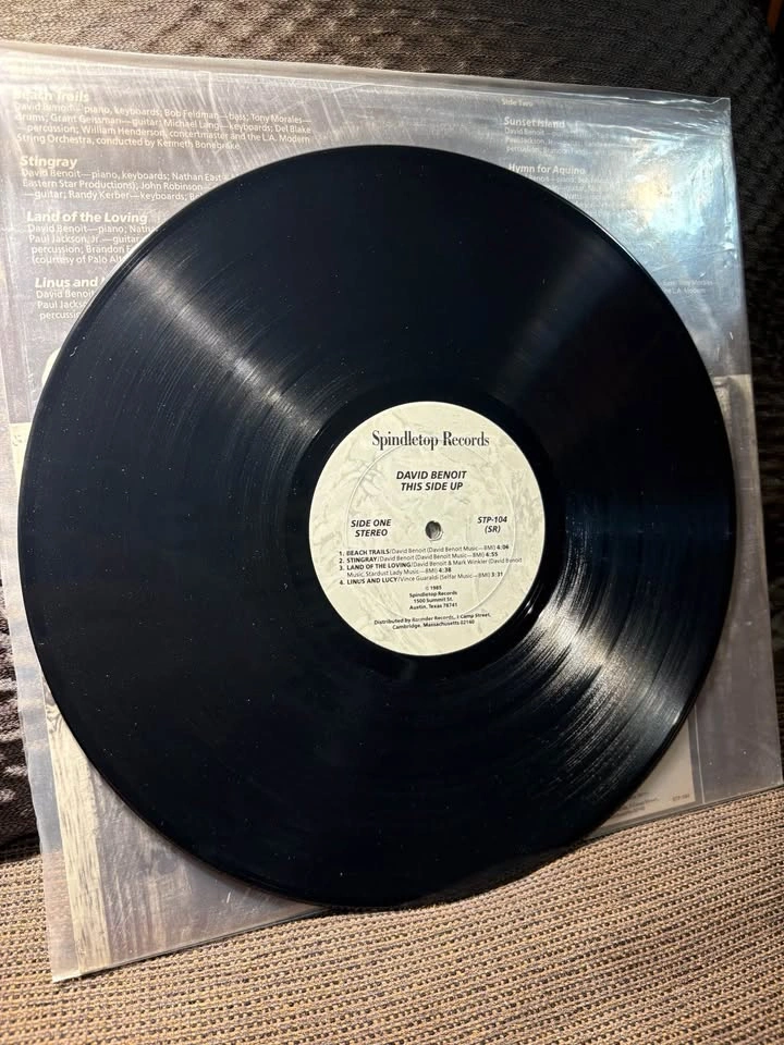⚡️ Vintage Vinyl: David Benoit – This Side Up (1986 Smooth Jazz - photo 3