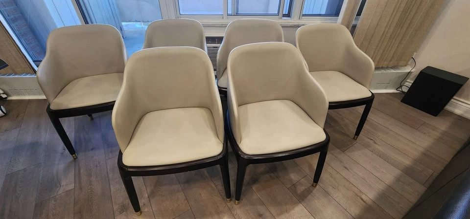 Modern Luxury Dining Chairs – $100 Each or All 6 for $540 - photo 2