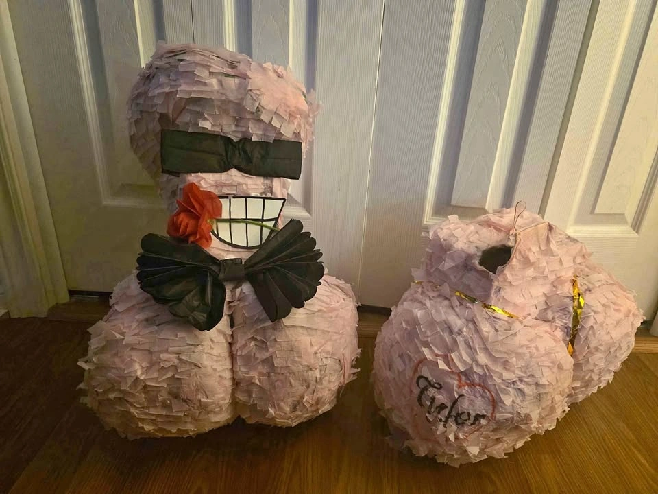 The Bachelor and Bachelorette Piñatas