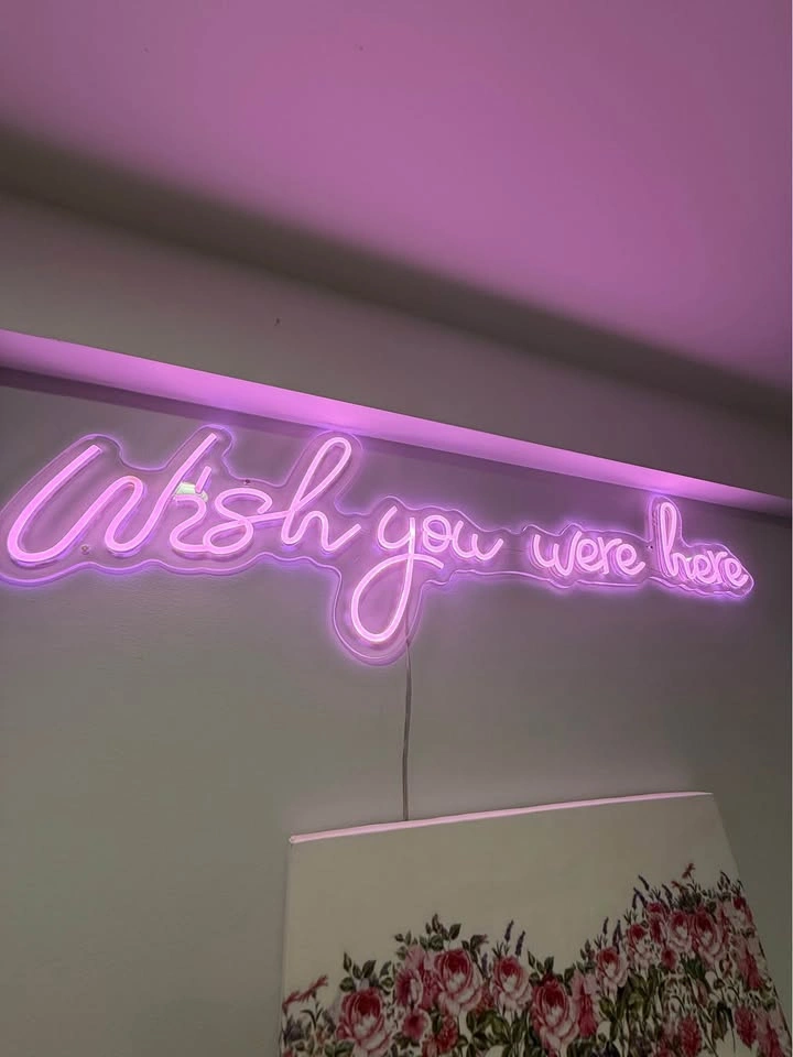 Wish You Were Here Custom LED Sign - photo 2