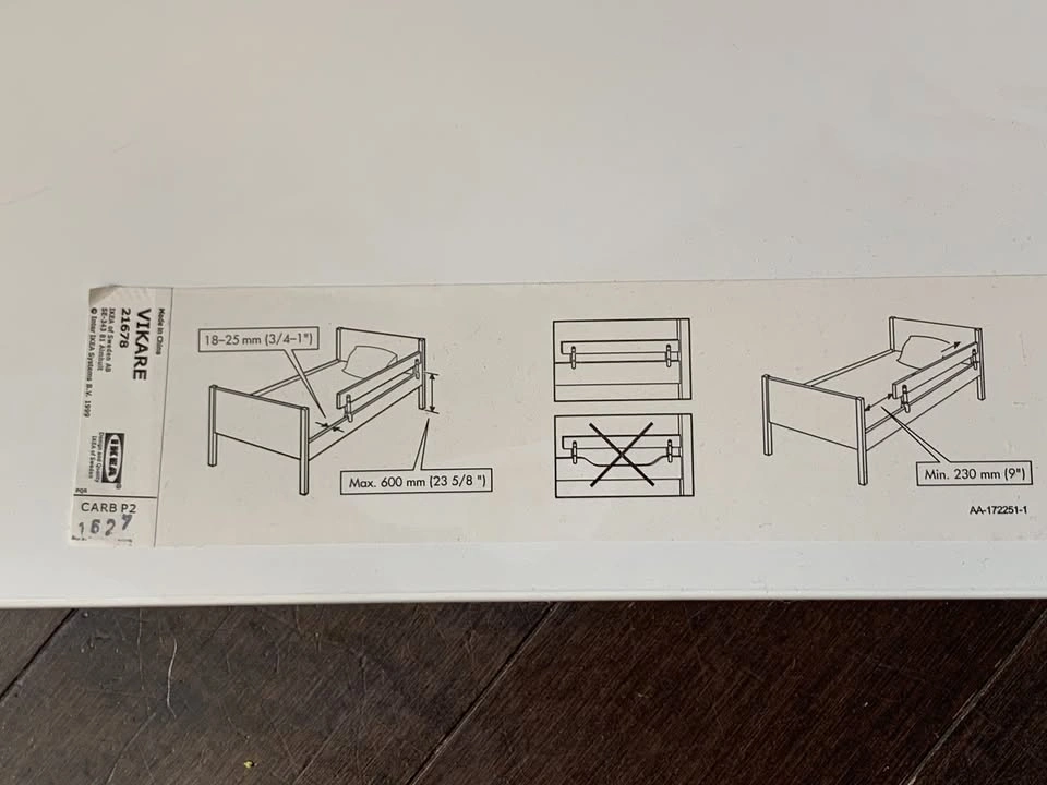 IKEA bed guard rail - photo 3