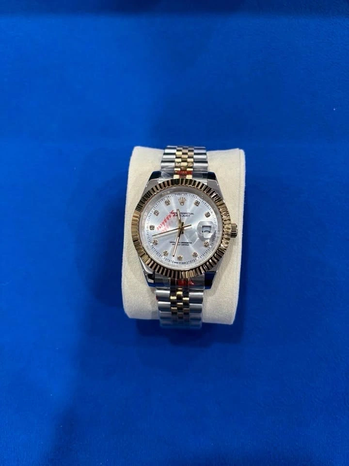 Luxury Watch | Silver & Gold | 41 MM - photo 4