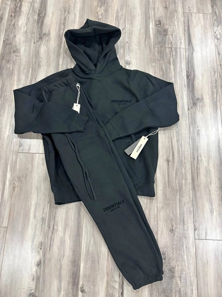 Fear of God Essentials Tracksuit | Black | S & M