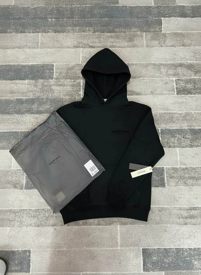 Fear of God Essentials Tracksuit | Black | S & M - photo 5