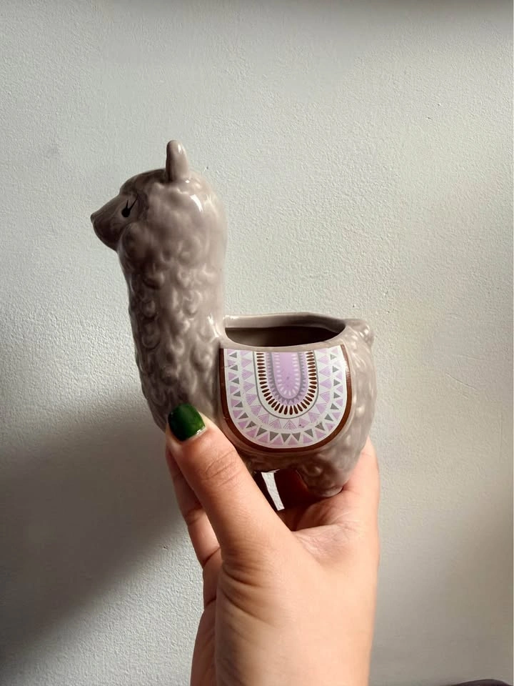 Cute llama planters (2) - photo 3