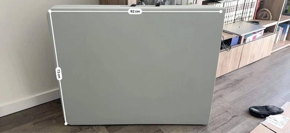 Folding Table White Portable - photo 3