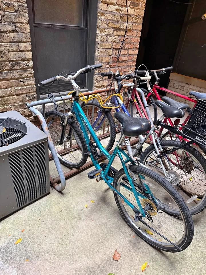 Bike and bike lock