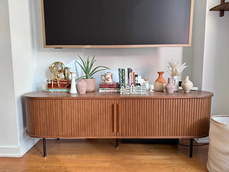 Castlery TV Console - Wood, Perfect Condition!
