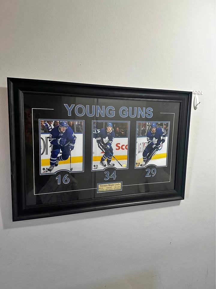 Toronto Maple Leafs Young Guns Framed Picture 62x92cm