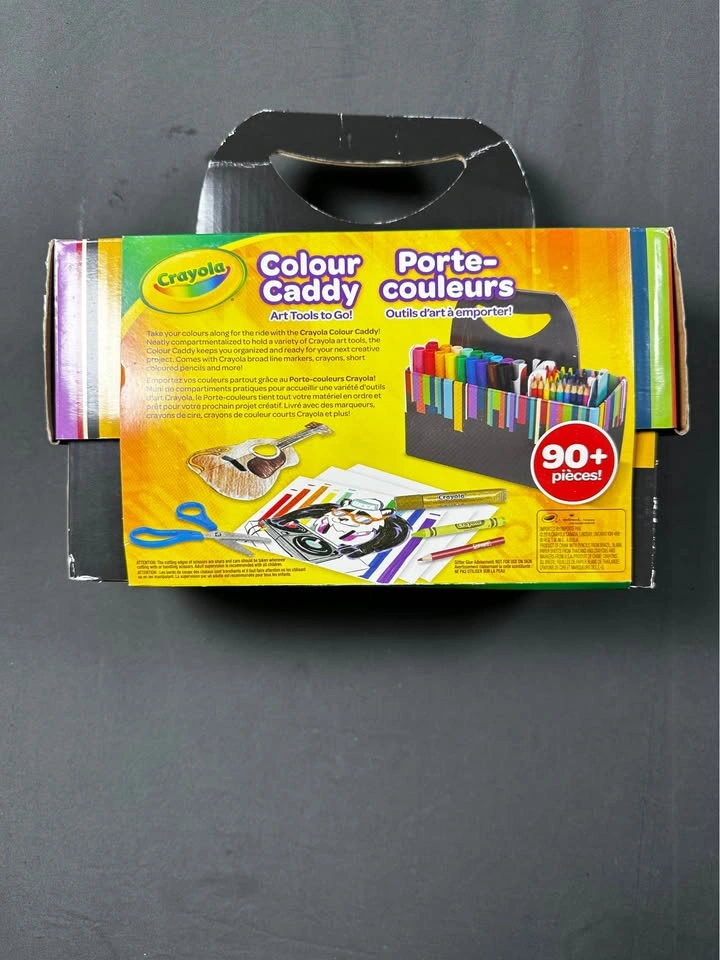 Crayola Color Caddy, Art Set Craft Supplies, Gift for Kids - photo 2