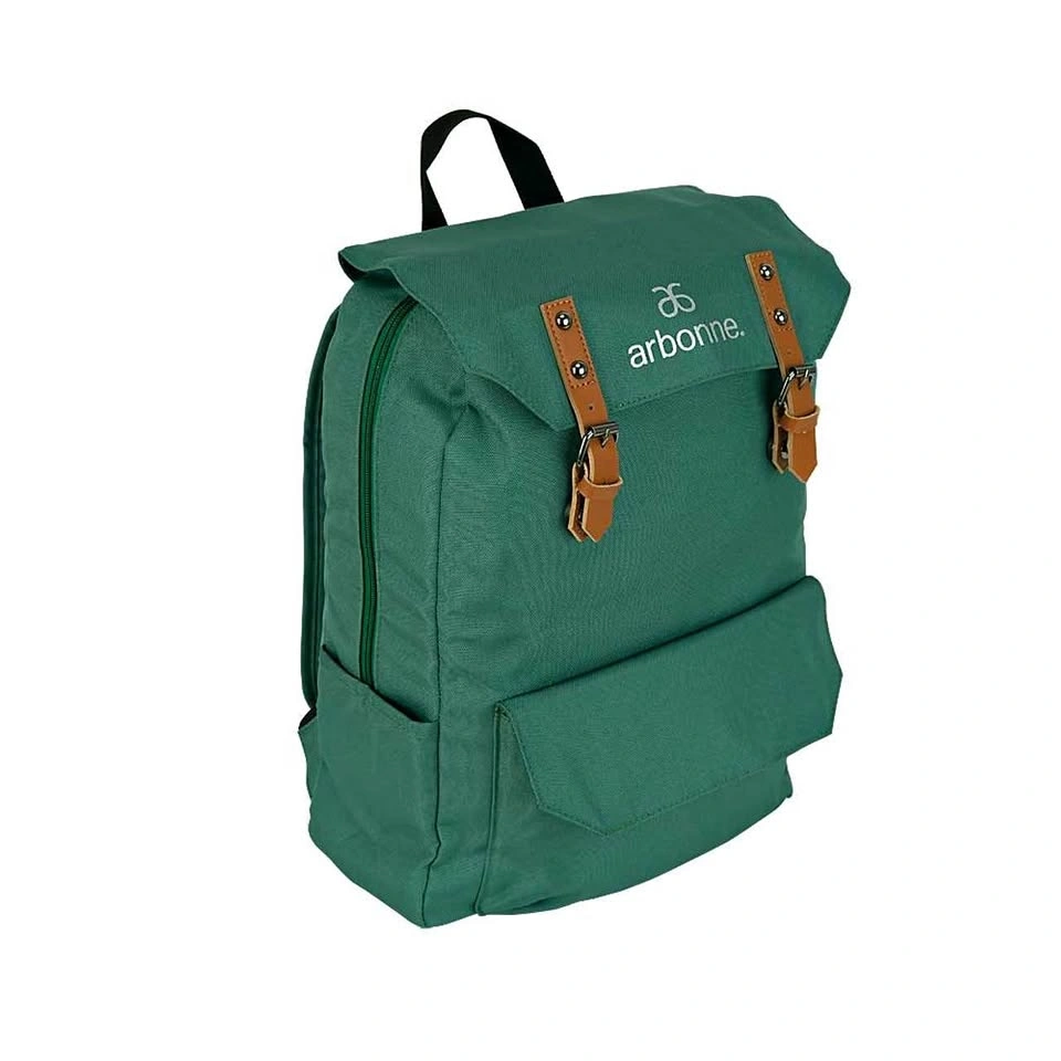 Arbonne Green Flap Top Backpack