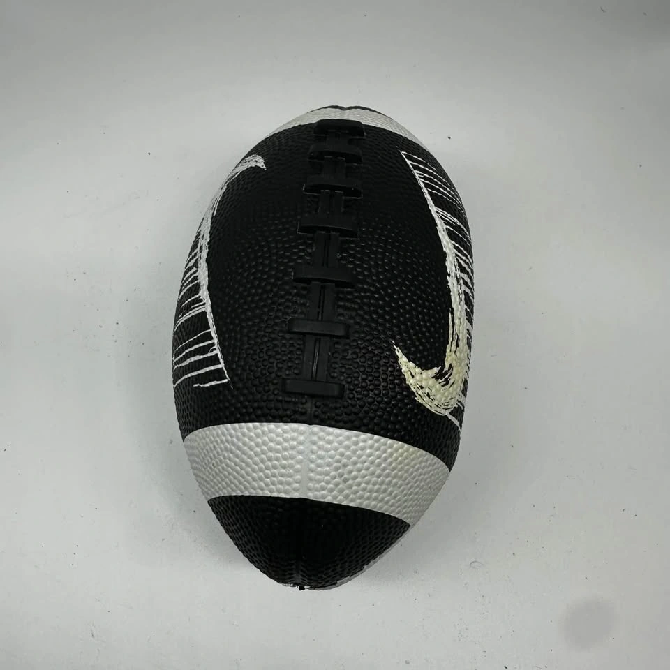 Nike Black and White Rubber Football - photo 2