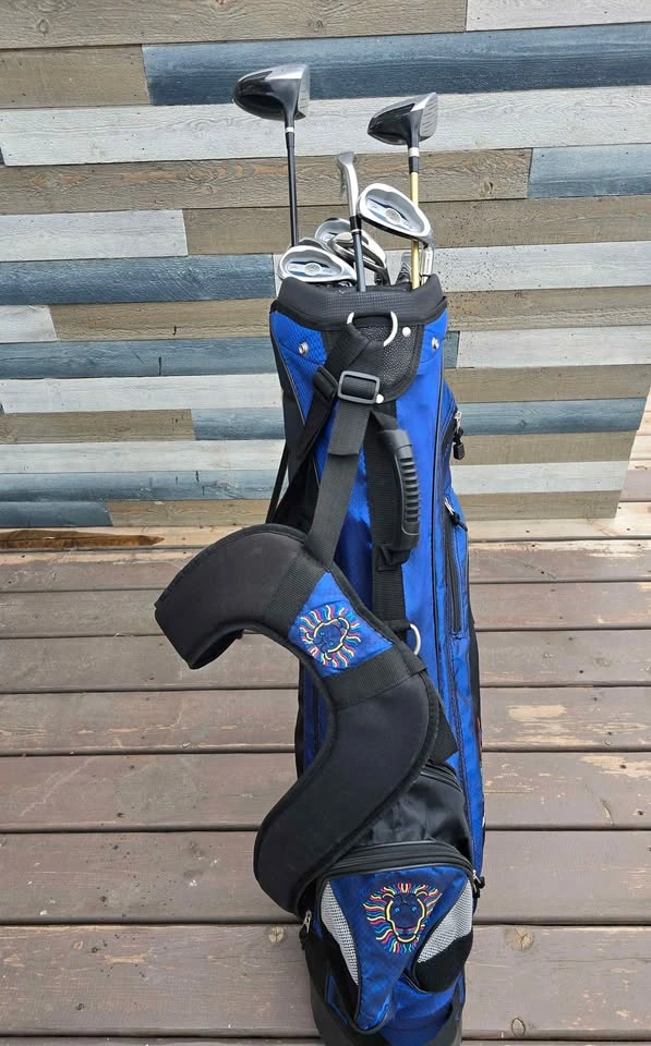 John Daly Full Golf Club Set w/ Blue Stand Bag - photo 2