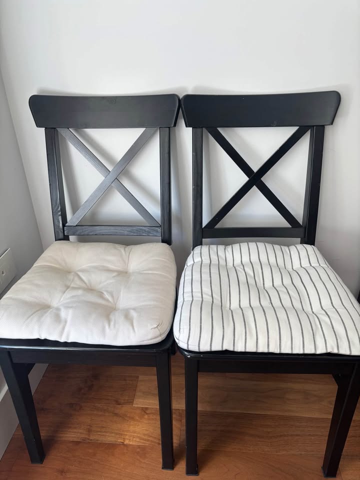 IKEA - INGOLF - Dining Chair, Black (2pc) - photo 3