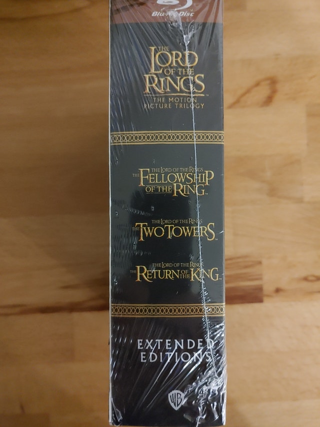 Sealed Lord of the Rings Trilogy Blu Ray Extended Editions New - photo 4