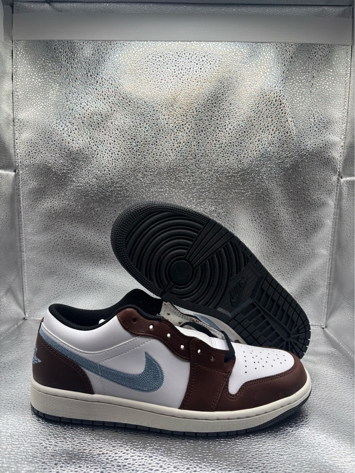 Air Jordan 1 Low SE Brown Blue Grey
