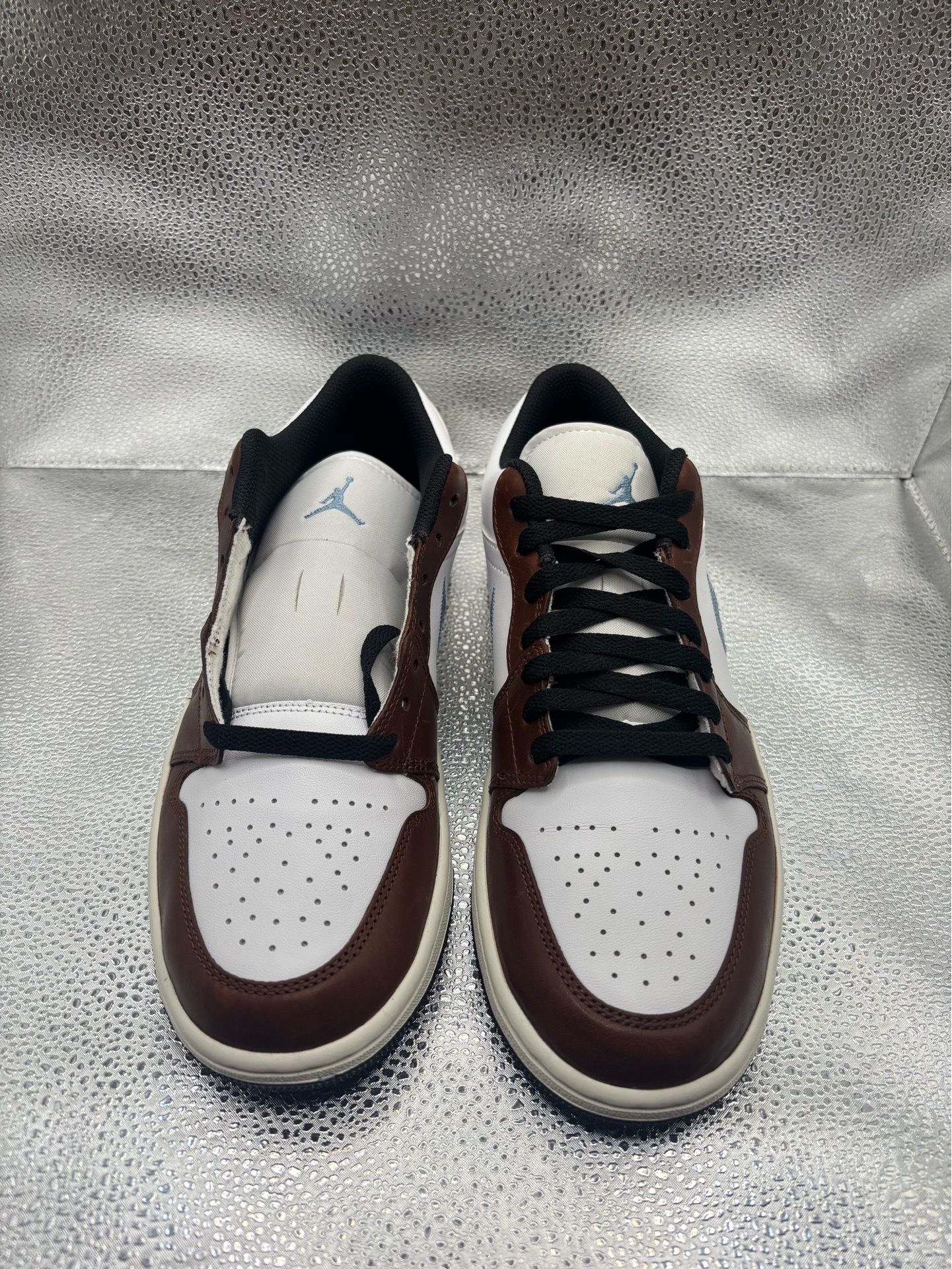 Air Jordan 1 Low SE Brown Blue Grey - photo 2