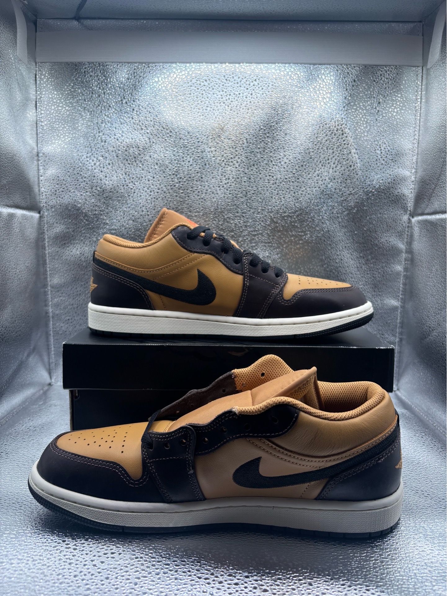 Air Jordan 1 Low SE Flax Baroque Brown - photo 5