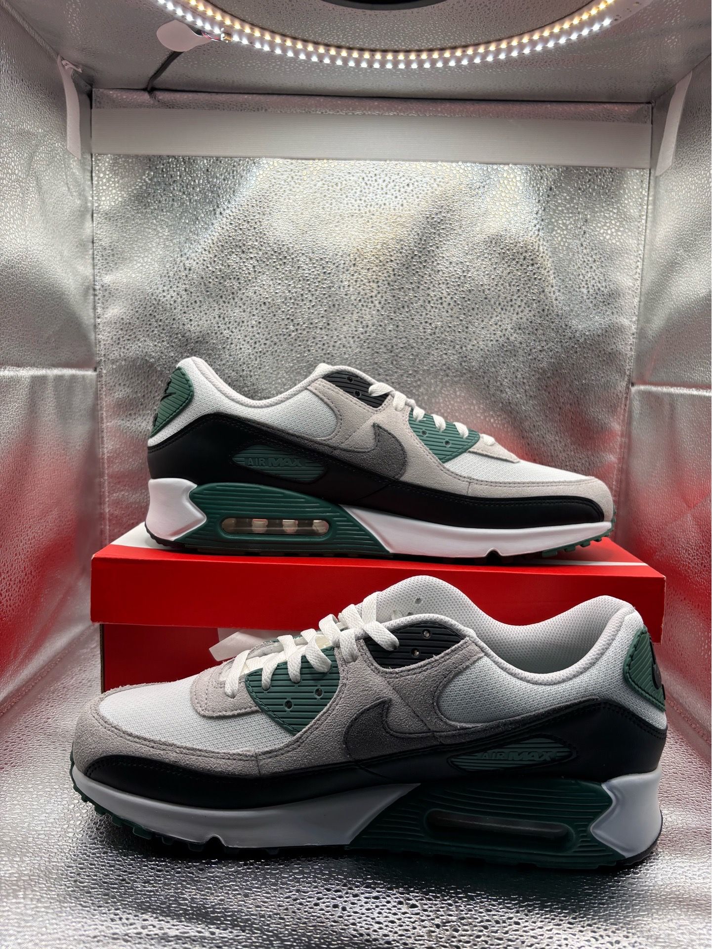 Nike Air Max 90 Evergreen Aura - Men's Size 13 - photo 5