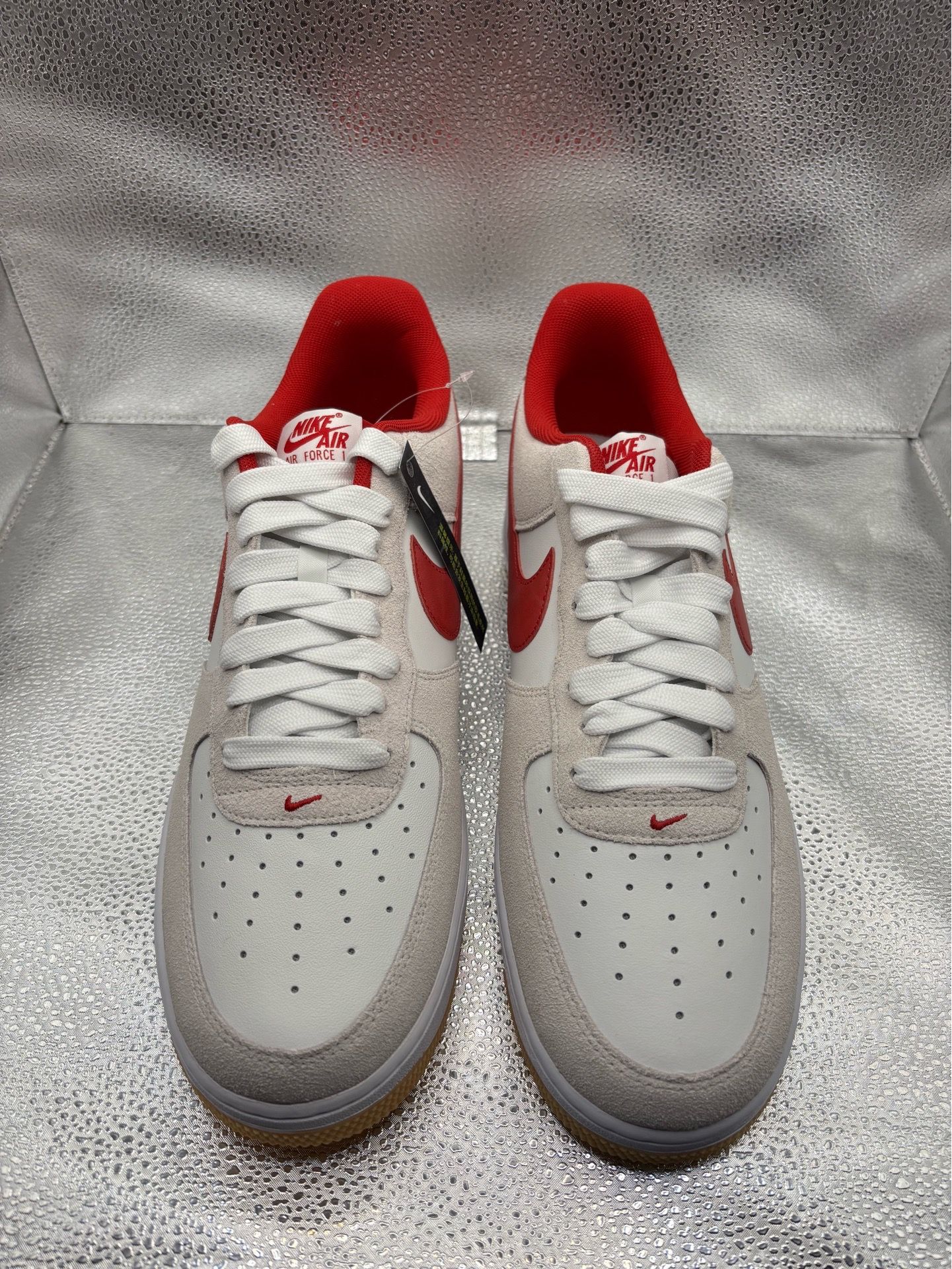 Nike Air Force 1 Low Summit White Varsity Red Gum - photo 2