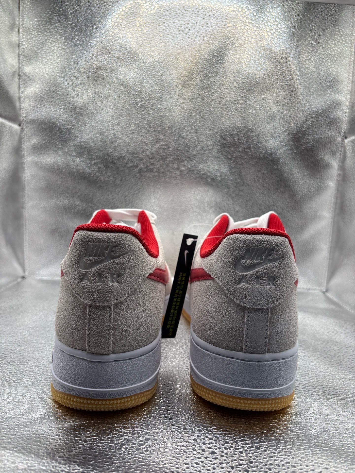 Nike Air Force 1 Low Summit White Varsity Red Gum - photo 4