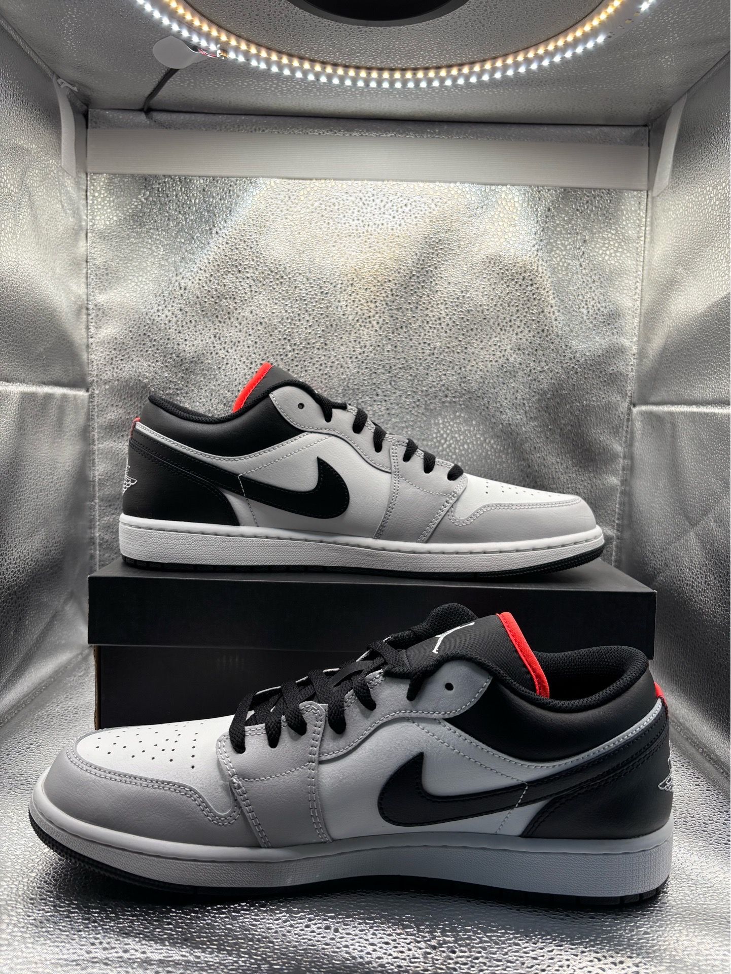 Air Jordan 1 Low Neutral Grey Infrared - photo 5