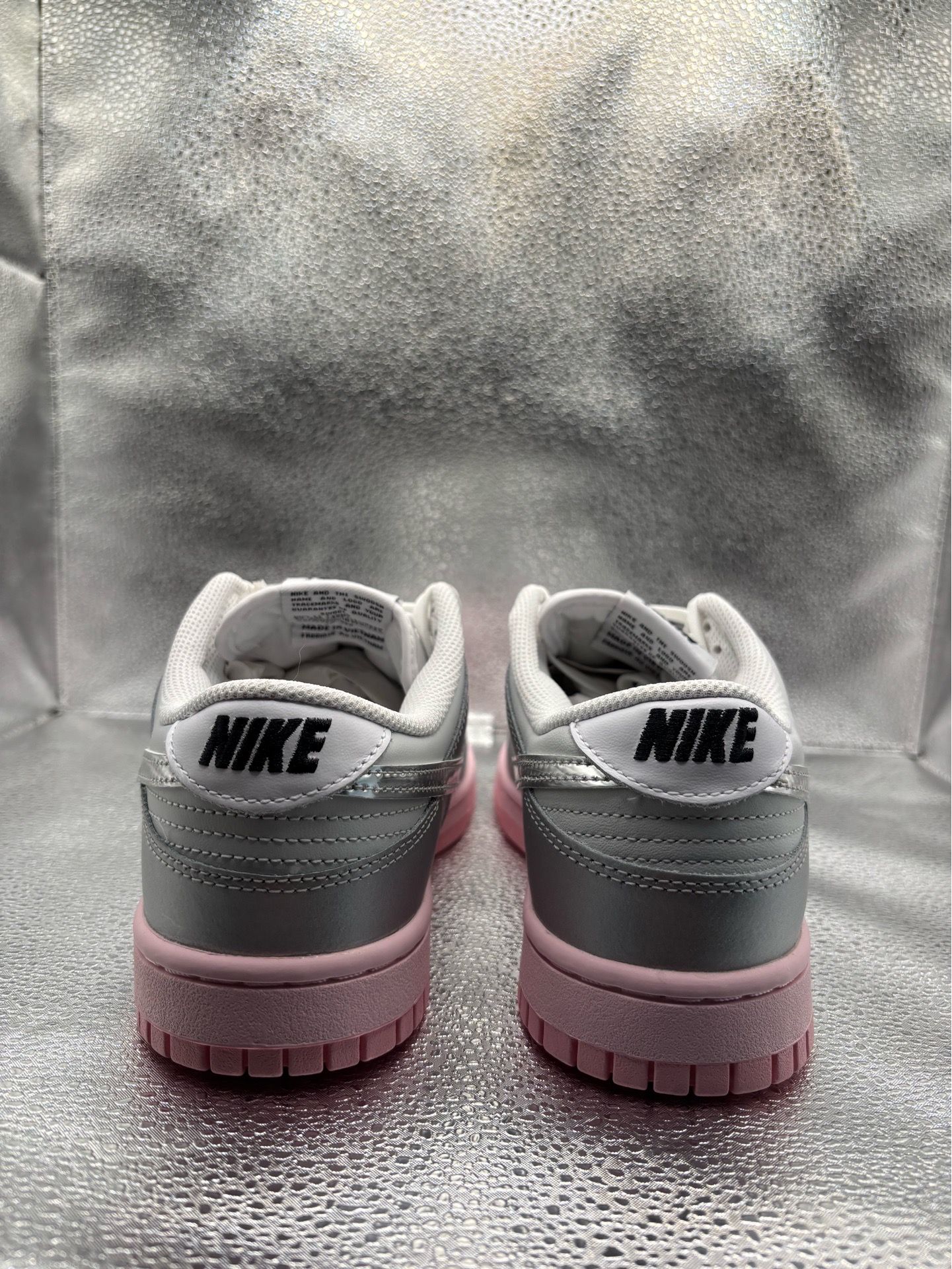 Nike Dunk Low LX Metallic Silver Foam - photo 4