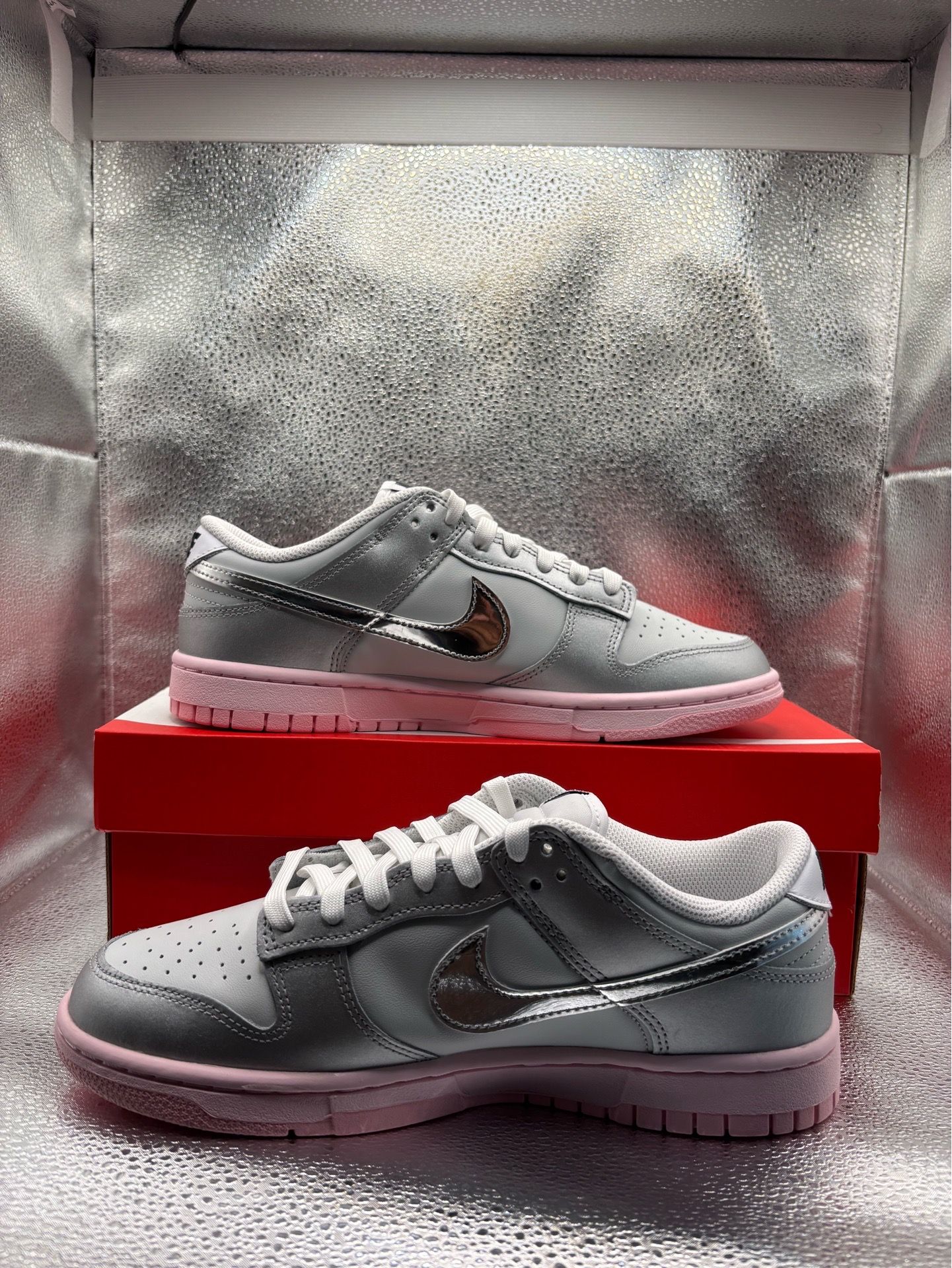 Nike Dunk Low LX Metallic Silver Foam - photo 5