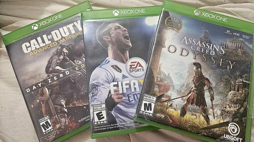 Xbox One S with Games Bundle! Call of Duty, FIFA 18, AC Odyssey