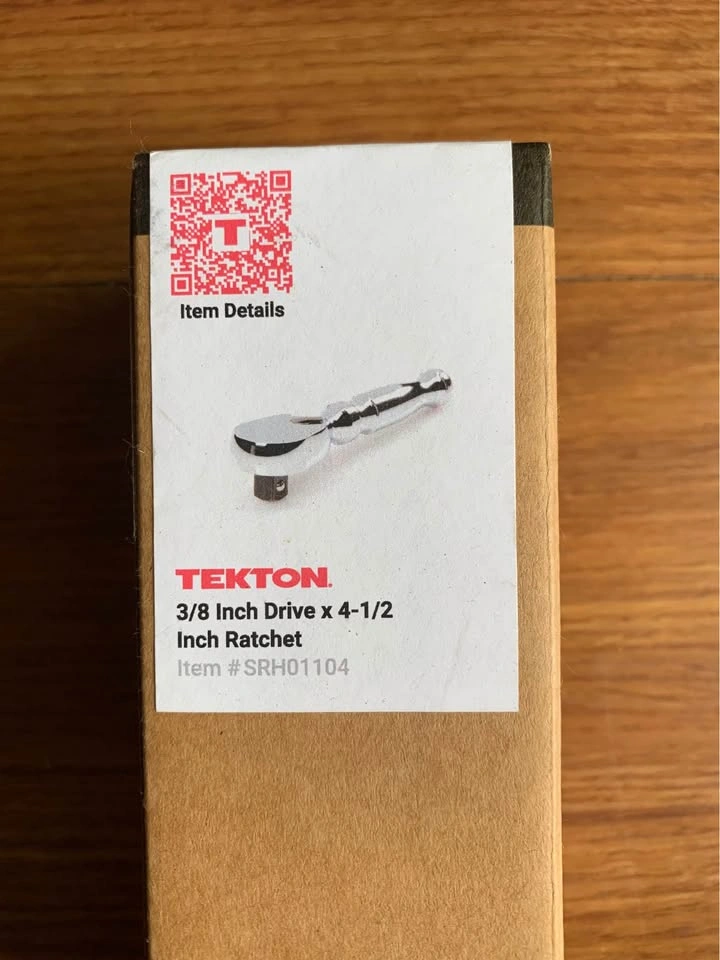 Tekton Stubby Ratchet 3/8 Drive BNIB - photo 4