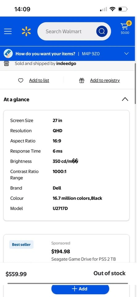 Dell UltraSharp U2717D LED Monitor 27inch - photo 3