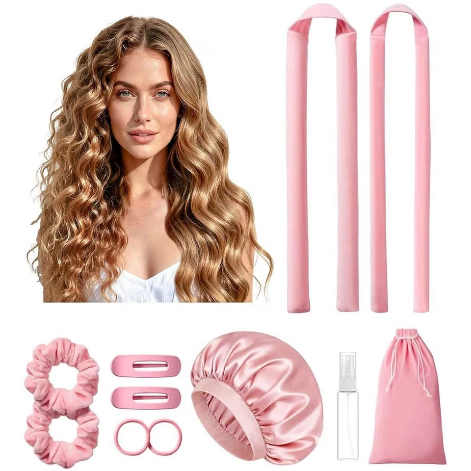 Heatless Hair Curlers Overnight Set