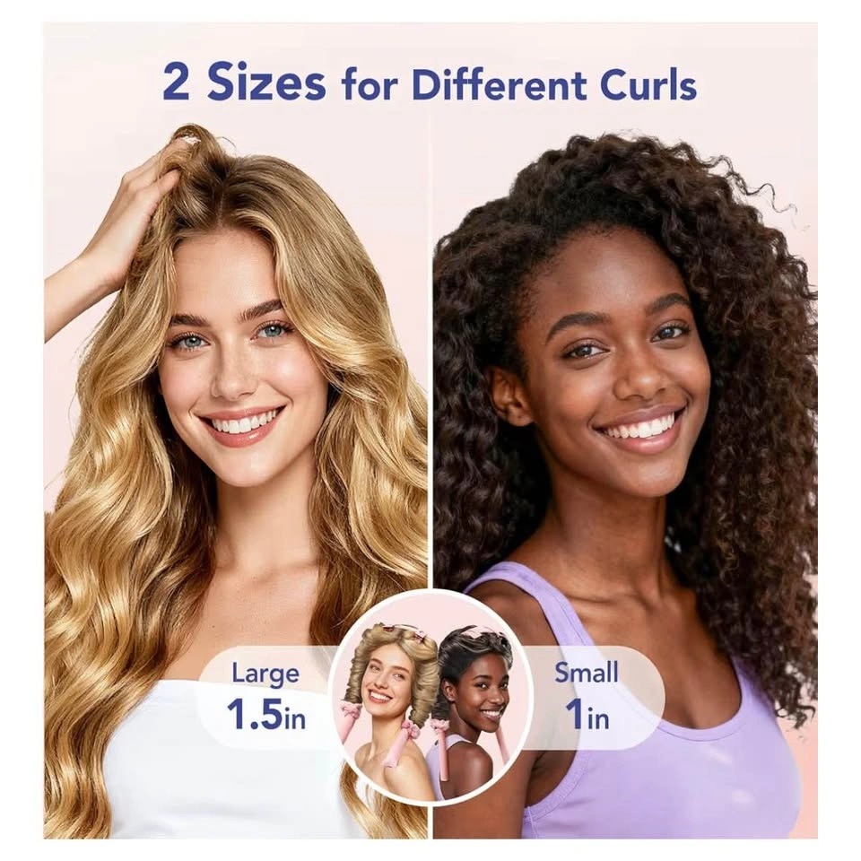 Heatless Hair Curlers Overnight Set - photo 3