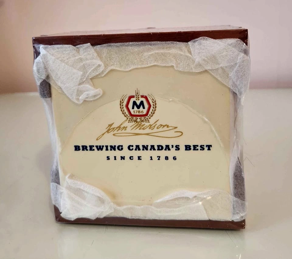 Molson Canadian Ceramic Coasters (set of 8)