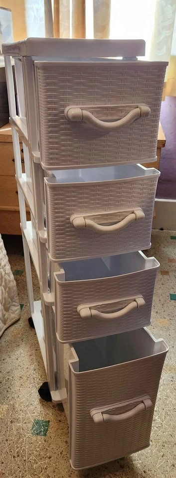 Gracious Living Slim 4 Drawer Storage Tower - photo 3