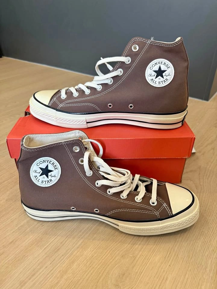 Brown High Top Converse