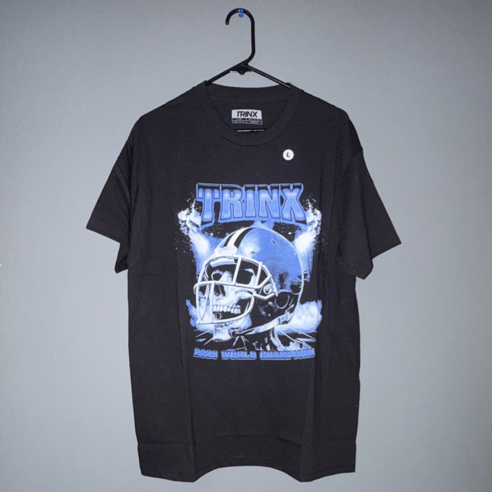TRINX Men's Graphic Logo T-Shirt - Black, Large
