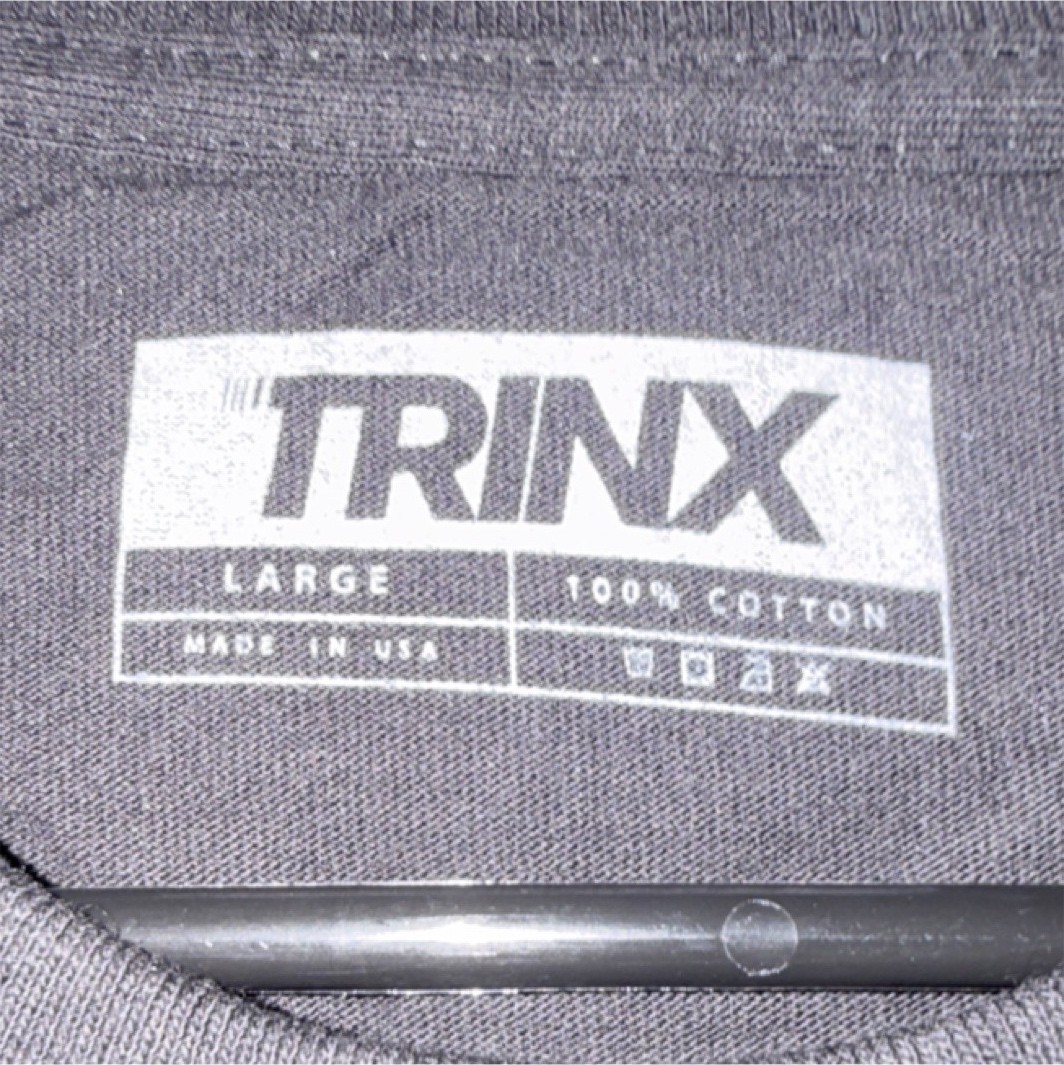 TRINX Men's Graphic Logo T-Shirt - Black, Large - photo 2