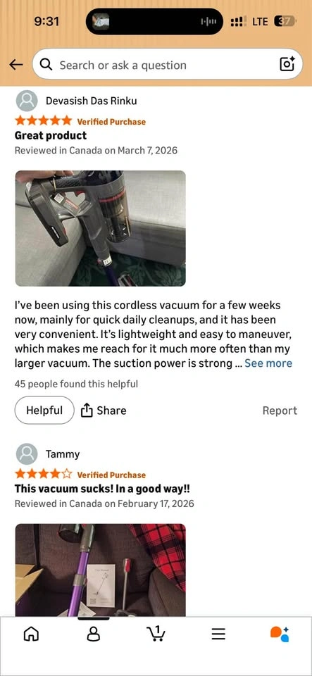 Cordless Stick Vacuum Cleaner - photo 2