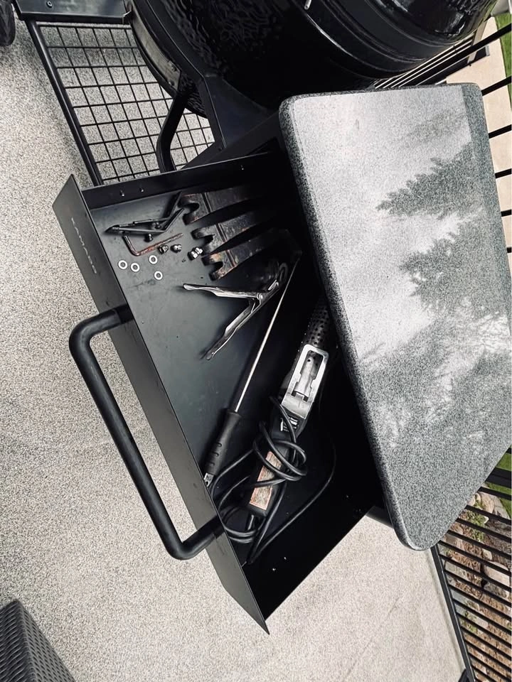 Kamado Joe Classic (Limited/Rare) with Deluxe Cart - photo 4
