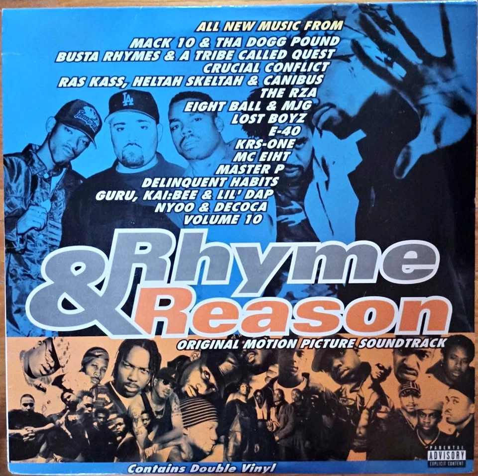 Rhyme & Reason Soundtrack Dbl. LP (1997) Hip-hop VG+/VG+
