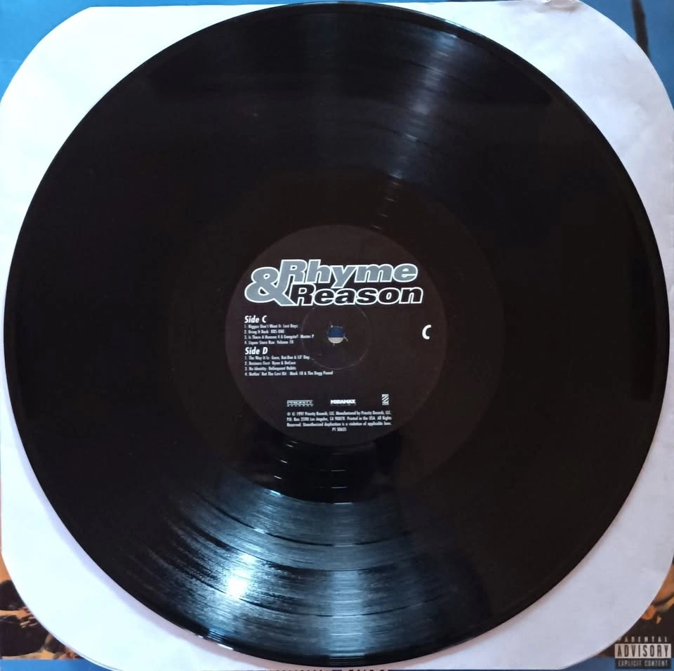 Rhyme & Reason Soundtrack Dbl. LP (1997) Hip-hop VG+/VG+ - photo 5