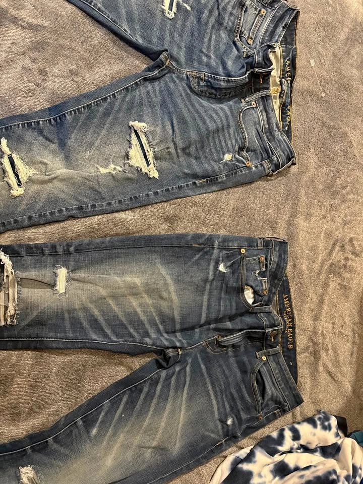 2 Pairs American Eagle Flex Jeans 31x32 | Dark Wash | Worn Once