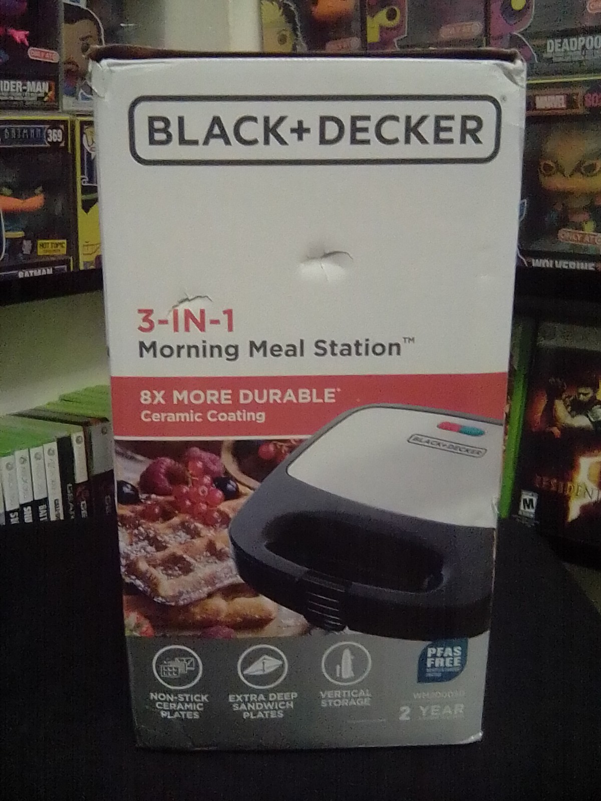 Black&Decker 3-in-1 Waffle Maker Brand New - photo 2