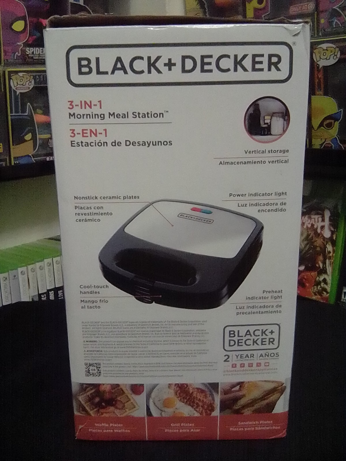 Black&Decker 3-in-1 Waffle Maker Brand New - photo 3