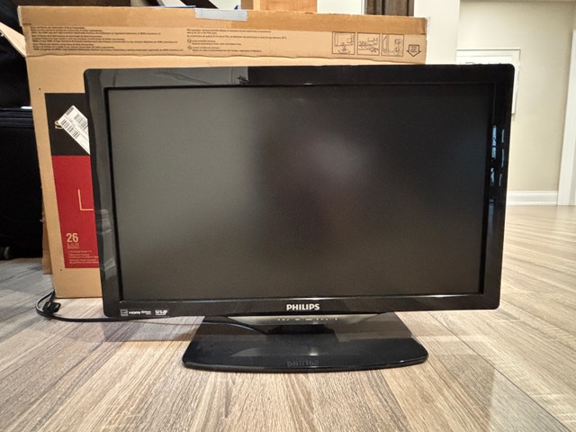 Philips 26 inch LCD TV with HDMI and PC inputs