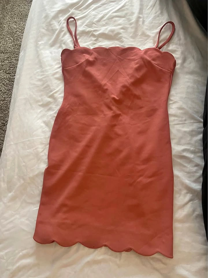 Dark peach dress in medium